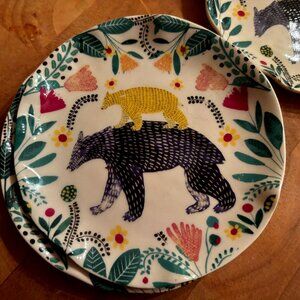 Anthropologie Appetizer Plates (set of 4)